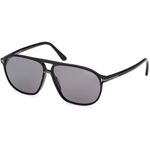 Stilvolle schwarze Sonnenbrille - Tom Ford - Modalova