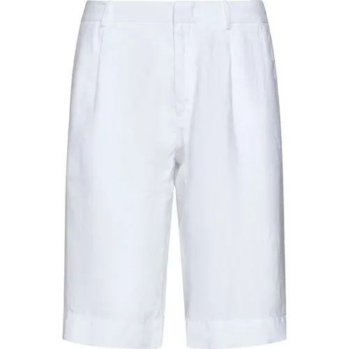 Linen Shorts , male, Sizes: XL - Malo - Modalova