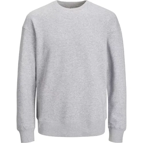Basic Star Sweatshirt Pullover , Herren, Größe: M - jack & jones - Modalova