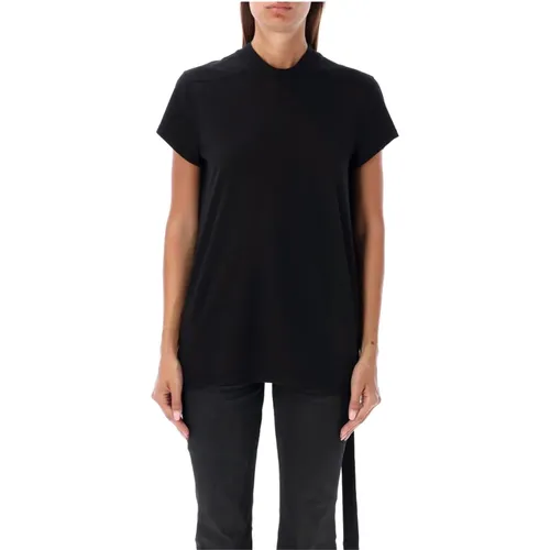 T-Shirt High-Neck Collar , female, Sizes: S, L - Rick Owens - Modalova