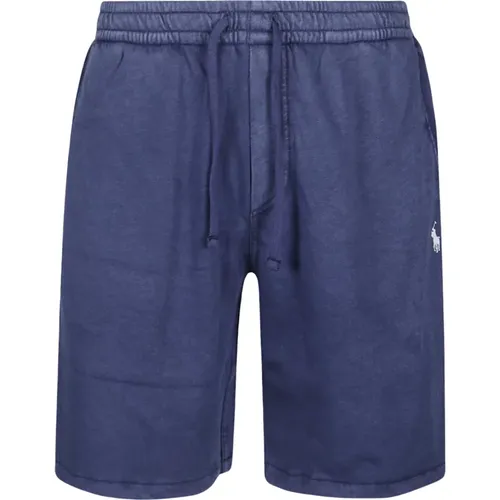 Navy Athletic Shorts , male, Sizes: M, L, S - Polo Ralph Lauren - Modalova