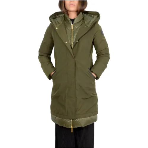 Stilvolle Anorak Parka für Frauen , Damen, Größe: M - Woolrich - Modalova