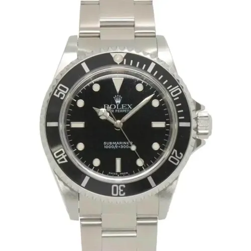 Pre-owned Stainless Steel watches , male, Sizes: ONE SIZE - Rolex Vintage - Modalova