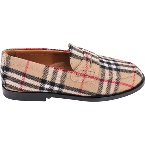 Women's Shoes Loafer Aw23 , female, Sizes: 3 UK - Burberry - Modalova