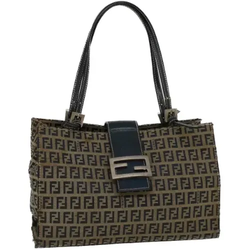 Pre-owned Canvas fendi-bags , female, Sizes: ONE SIZE - Fendi Vintage - Modalova