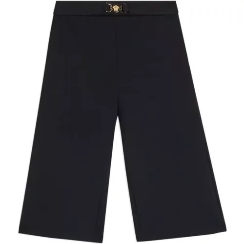 Mädchen Schwarze Jersey Hose - Versace - Modalova