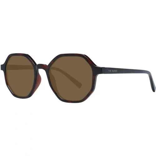 Braune Runde Sonnenbrille mit UV-Schutz - Ted Baker - Modalova