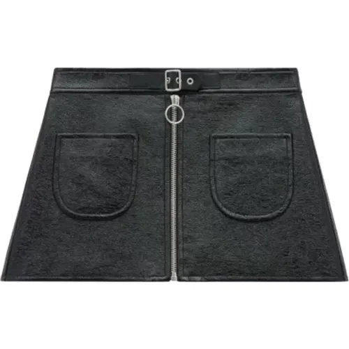 Leather Skirts , Damen, Größe: XS - Courrèges - Modalova