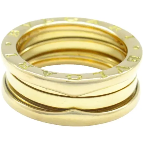 Pre-owned Gold rings , female, Sizes: ONE SIZE - Bvlgari Vintage - Modalova