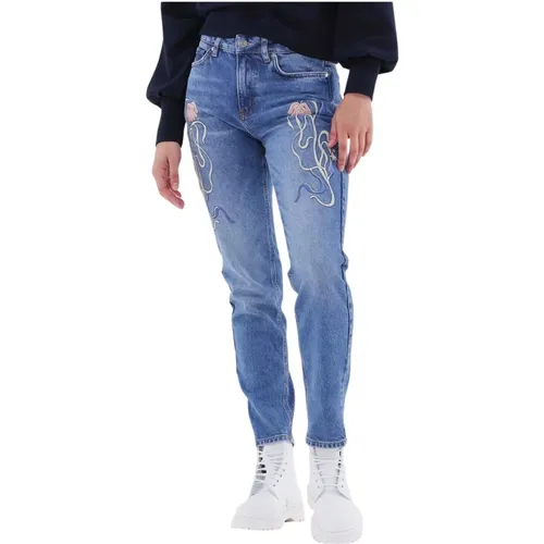 High Five Slim Fit Jeans , Damen, Größe: W25 L32 - Scotch & Soda - Modalova