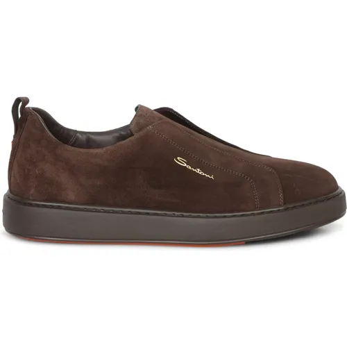 Sneakers Elevate Style Comfort , male, Sizes: 10 UK, 6 1/2 UK, 8 1/2 UK, 7 1/2 UK, 8 UK, 9 UK, 6 UK, 9 1/2 UK - Santoni - Modalova