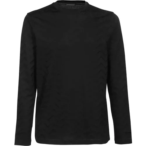 Cotton T-Shirt 6K1Ta6 1Jgyz - 0060 , male, Sizes: XL - Emporio Armani - Modalova