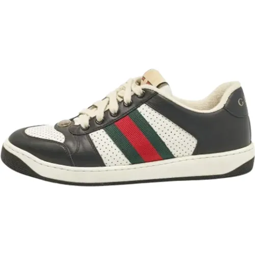 Pre-owned Leder sneakers - Gucci Vintage - Modalova