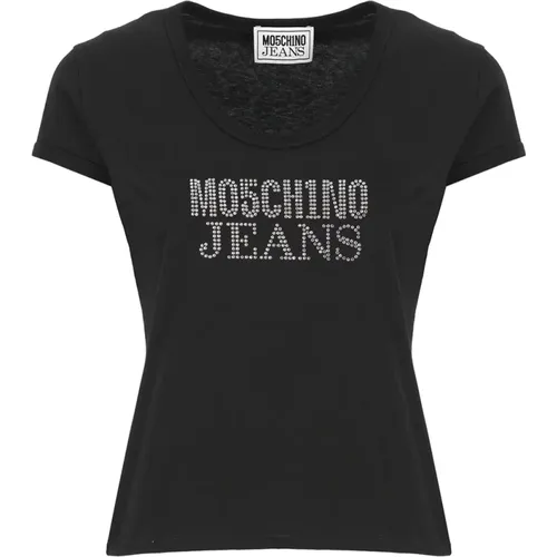 T-Shirts , Damen, Größe: L - Moschino - Modalova