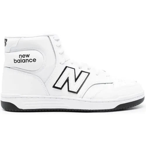 Weiße Lifestyle Unisex Schuhe , Herren, Größe: 44 EU - New Balance - Modalova