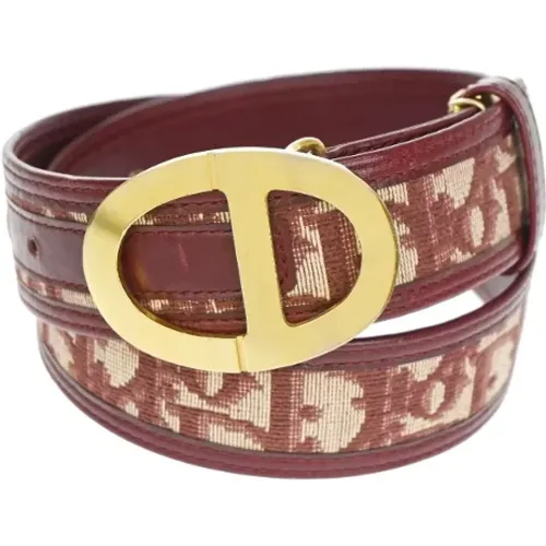 Pre-owned Leather belts , female, Sizes: ONE SIZE - Dior Vintage - Modalova