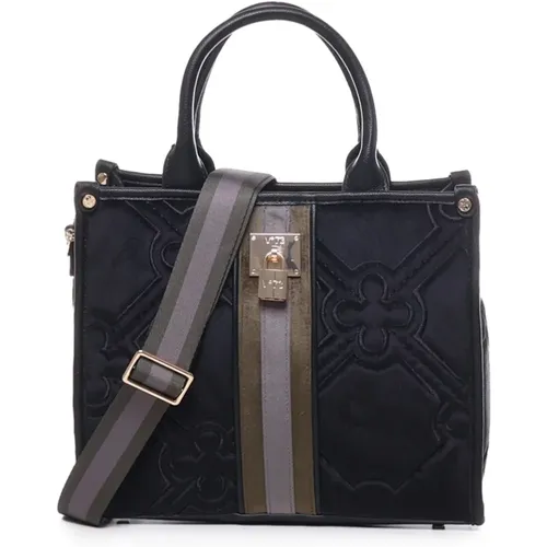 Schwarze Taschen mit goldenen Details - V73 - Modalova