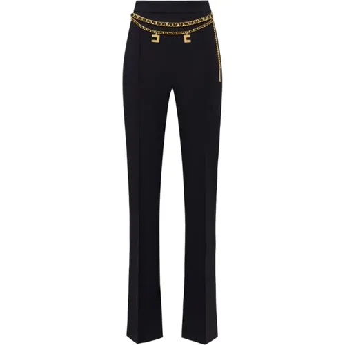 Wide Leg Pants , female, Sizes: M, XS, L, S, 2XL, XL - Elisabetta Franchi - Modalova