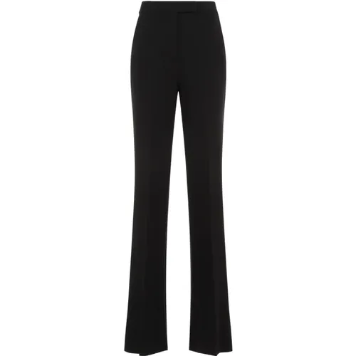 Schicke Schwarze Viskosehose , Damen, Größe: 2XS - Max Mara - Modalova