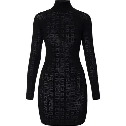 Logo Minidress with Deep Neckline , female, Sizes: M, L, XS, S - Elisabetta Franchi - Modalova