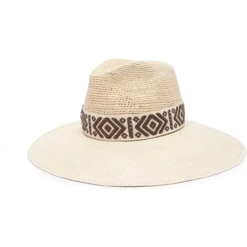 Straw Braided Hat , female, Sizes: M, L - Borsalino - Modalova