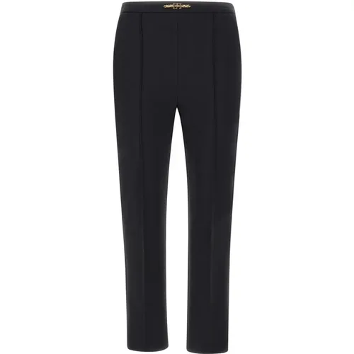 Trousers by , female, Sizes: S, XS, XL, L - Elisabetta Franchi - Modalova