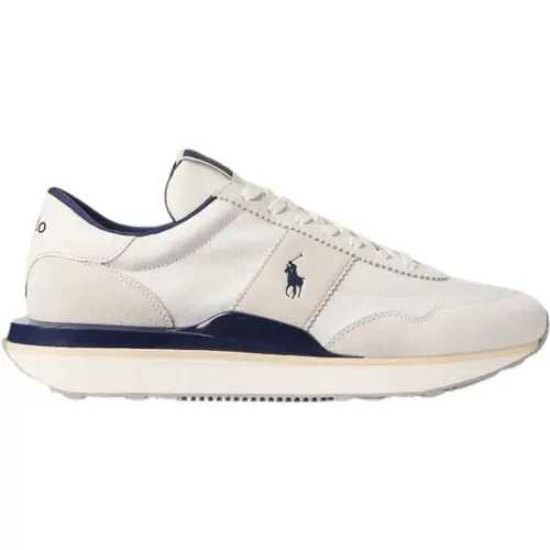 Moderne Train 89 Wildleder Sneakers , Herren, Größe: 43 EU - Polo Ralph Lauren - Modalova