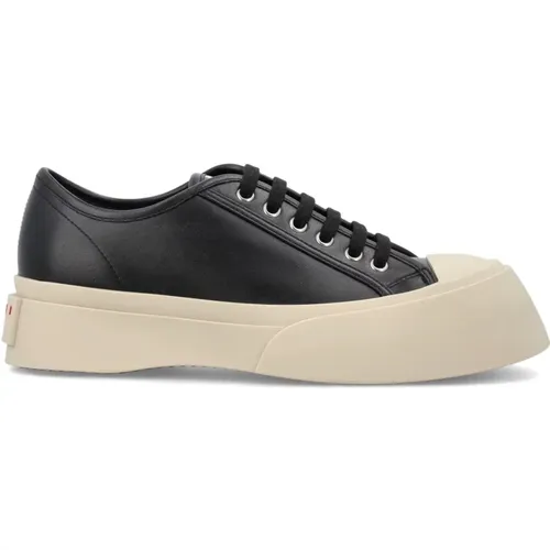 Lace-Up Platform Sneakers , female, Sizes: 2 UK, 8 UK, 3 UK, 5 UK, 7 UK, 4 UK, 6 UK - Marni - Modalova