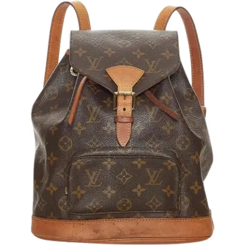 Pre-owned Leather backpacks , female, Sizes: ONE SIZE - Louis Vuitton Vintage - Modalova