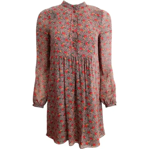 Pre-owned Fabric dresses , female, Sizes: 2XS - Saint Laurent Vintage - Modalova