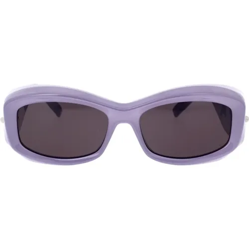 Moderne Sonnenbrille mit geometrischem Design , Damen, Größe: 56 MM - Givenchy - Modalova