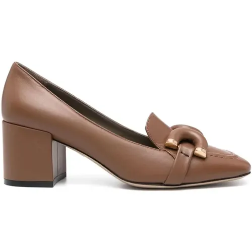 Flat Shoes with Block Heel , female, Sizes: 4 1/2 UK, 5 UK, 3 UK - Roberto Festa - Modalova