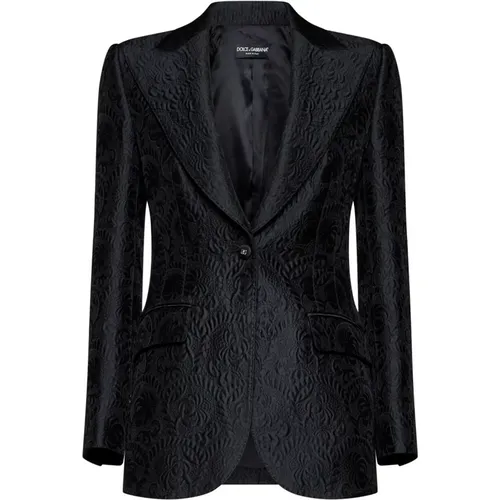 Jackets Monopetto , female, Sizes: L, S, XS - Dolce & Gabbana - Modalova