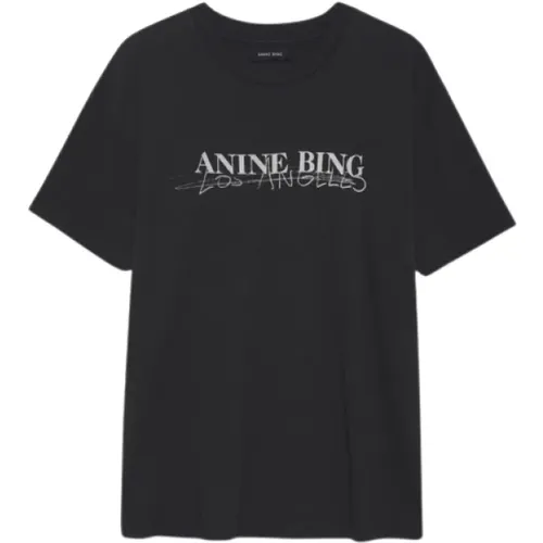 Vintage Doodle Walker T-shirt - Anine Bing - Modalova