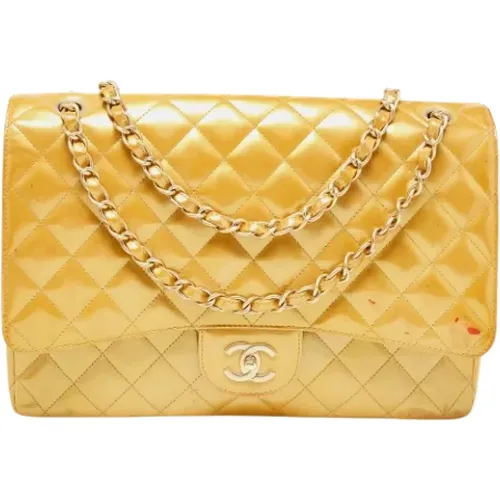 Pre-owned Leather chanel-bags , female, Sizes: ONE SIZE - Chanel Vintage - Modalova