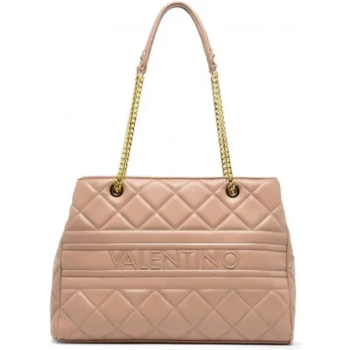 Gesteppte Handtasche mit goldenen Details , Damen, Größe: ONE Size - Valentino by Mario Valentino - Modalova