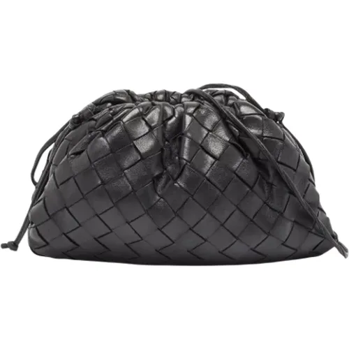 Pre-owned Leather clutches , female, Sizes: ONE SIZE - Bottega Veneta Vintage - Modalova