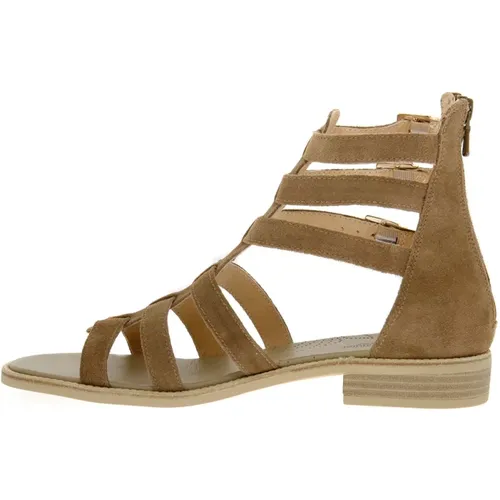Sandals , female, Sizes: 4 UK - Nerogiardini - Modalova