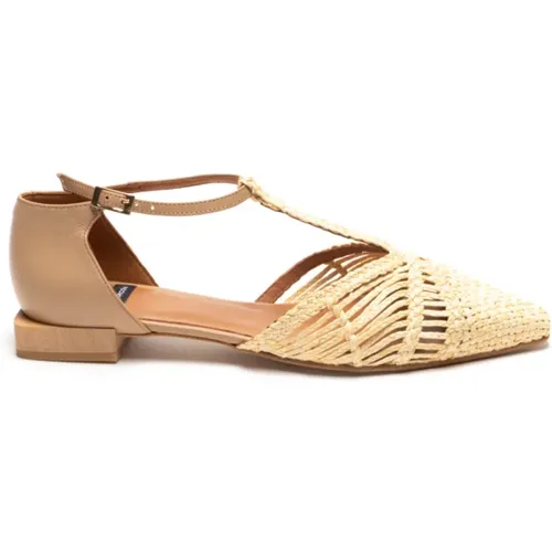 Sandals , female, Sizes: 3 UK - Angel Alarcon - Modalova