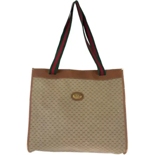 Pre-owned Canvas gucci-bags , male, Sizes: ONE SIZE - Gucci Vintage - Modalova