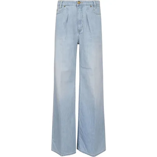 Denim Jeans for Women Ss24 , female, Sizes: W28 - pinko - Modalova