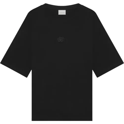 T-shirt Boxy Embroidered - XXS / / Unisex , male, Sizes: L, 2XL, M, XL, S - Filling Pieces - Modalova