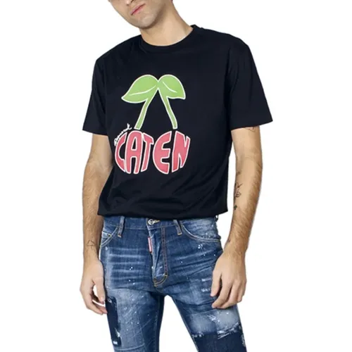 Cool Caten Short Sleeve T-Shirt , male, Sizes: XL - Dsquared2 - Modalova