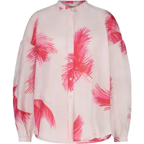 Oversized 'Lexi' Bluse mit 'Cannes' Print , Damen, Größe: L - Fabienne Chapot - Modalova