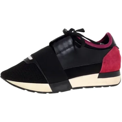 Pre-owned Suede sneakers , female, Sizes: 4 UK - Balenciaga Vintage - Modalova