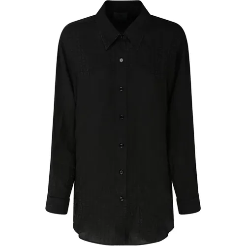 Elegant Silk Shirt for Women , female, Sizes: 2XS - Givenchy - Modalova