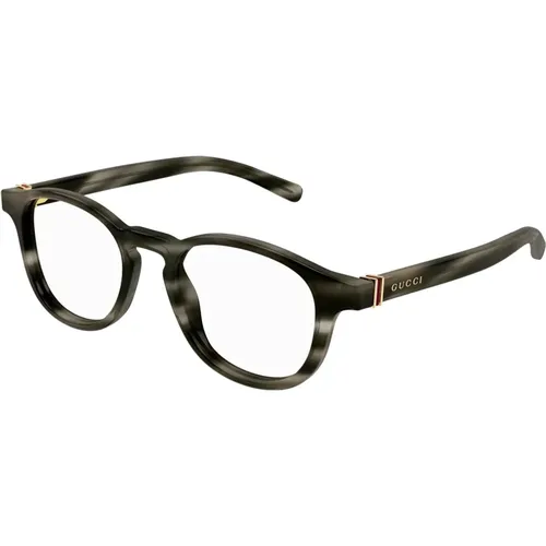 Stilvolle Sehbrille , Herren, Größe: 49 MM - Gucci - Modalova