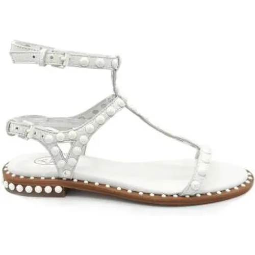 Gladiator Style Leather Sandals , female, Sizes: 6 UK, 8 UK, 5 UK, 7 UK, 3 UK - Ash - Modalova