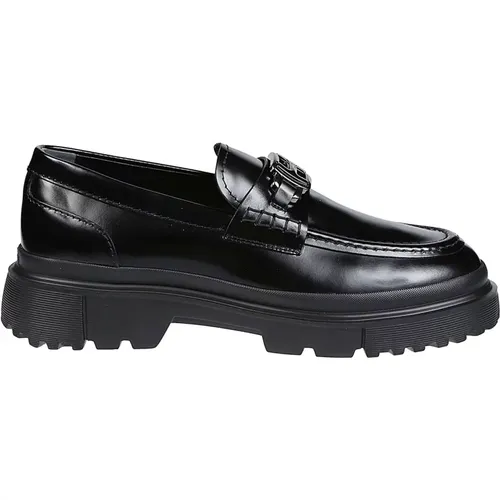 Loafers for Men , male, Sizes: 6 1/2 UK, 10 UK, 5 UK - Hogan - Modalova