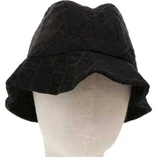 Pre-owned Canvas hats , female, Sizes: ONE SIZE - Fendi Vintage - Modalova